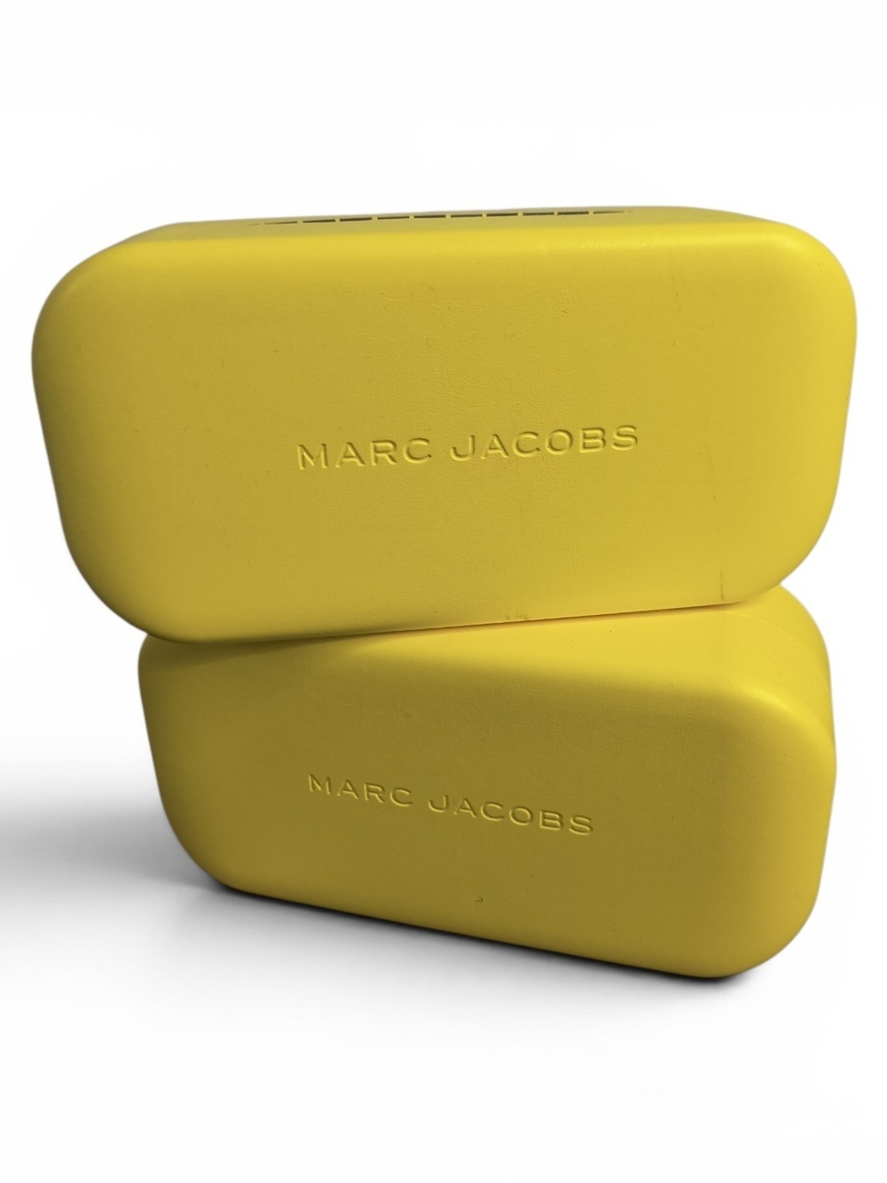 Marc Jacobs Yellow Sunglasses Eyeglasses Case (Set of 2)